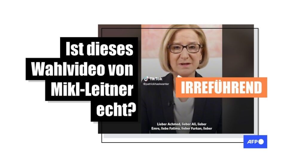 Dieses Video der niederösterreichischen Landeshauptfrau ist manipuliert - Featured image