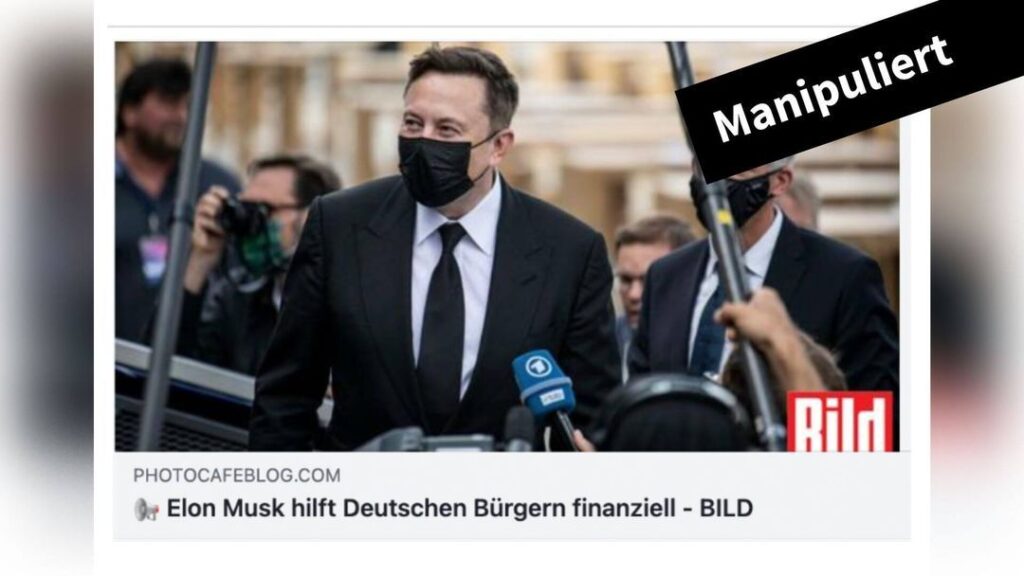 Gefälschter Artikel: Nein, Elon Musk hilft deutschen Bürgern nicht finanziell mit einer Bitcoin-Seite - Featured image