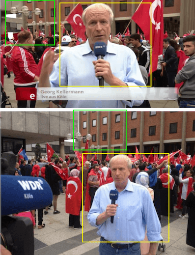 Vergleich einer Aufnahme des WDR mit dem aktuell kursierenden Foto