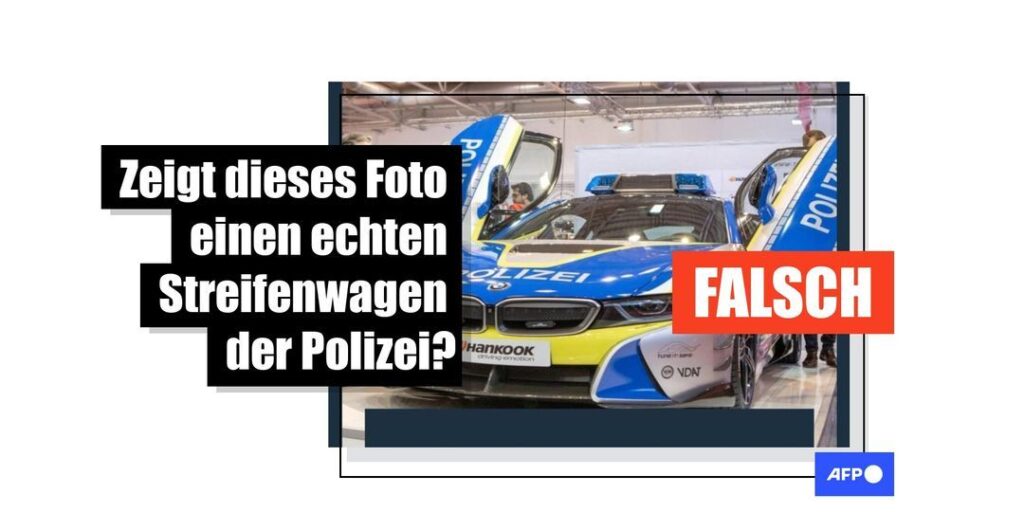 Dieser Elektro-Sportwagen ist kein echtes deutsches Polizeiauto - Featured image
