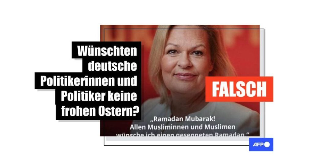 Doch, deutsche Spitzenpolitikerinnen und -politiker veröffentlichten Osterwünsche - Featured image