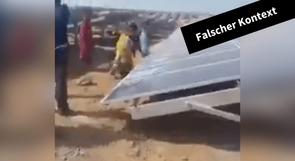 Zerstörte Solaranlagen: Dieses Video hat nichts mit Deutschland oder Angola zu tun - Featured image