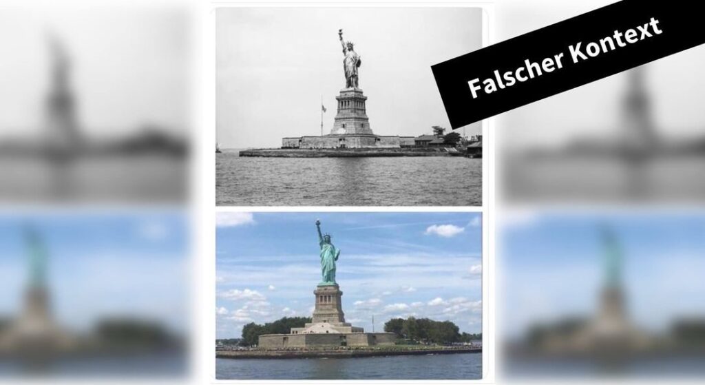 Klimawandel: Nein, diese Fotos der Freiheitsstatue widerlegen nicht den Anstieg des Meeresspiegels - Featured image