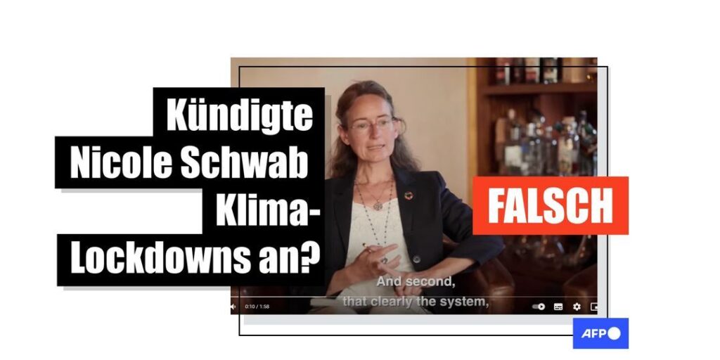 Tochter des WEF-Gründers spricht in diesem Video nicht über Klima-Lockdowns - Featured image