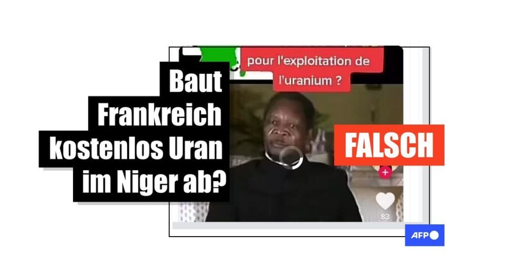 Nein, Frankreich hat den Abbau von Uran im Niger nicht ausgesetzt - Featured image