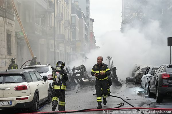 APA-Faktencheck: Auto-Explosion in Mailand durch Sauerstoffbehälter - Featured image