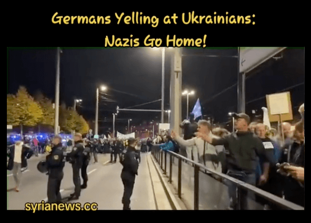 Ja, auf einer Demo in Leipzig wurden Ukraine-Unterstützer als „Nazis“ beschimpft - Featured image