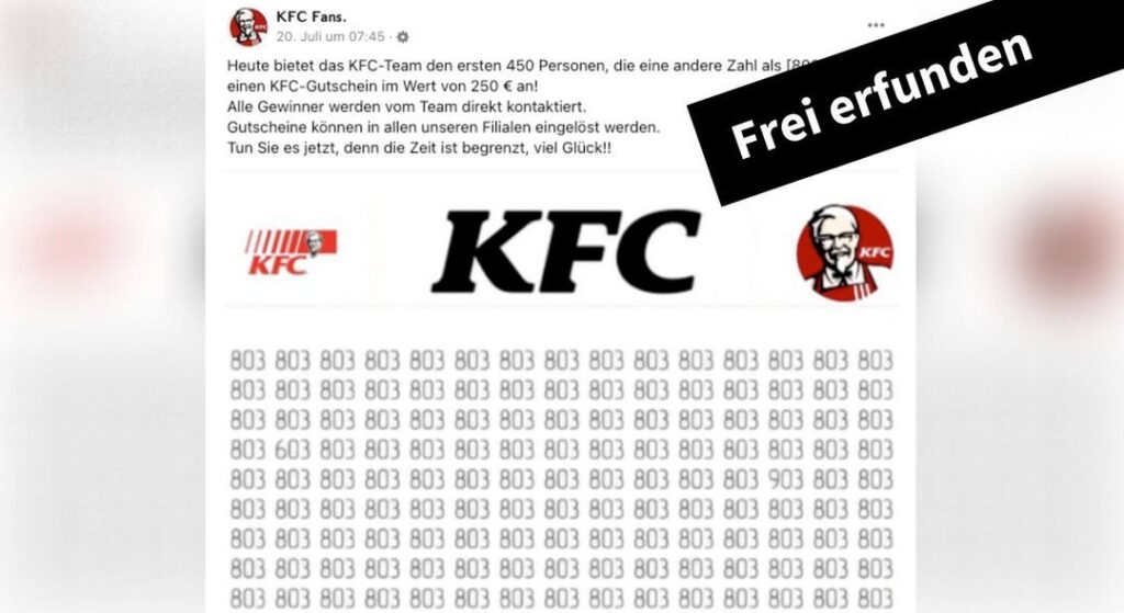 Britische Briefkastenfirma, Verwaltung in Kambodscha: Das steckt hinter einem gefälschten KFC-Gewinnspiel - Featured image