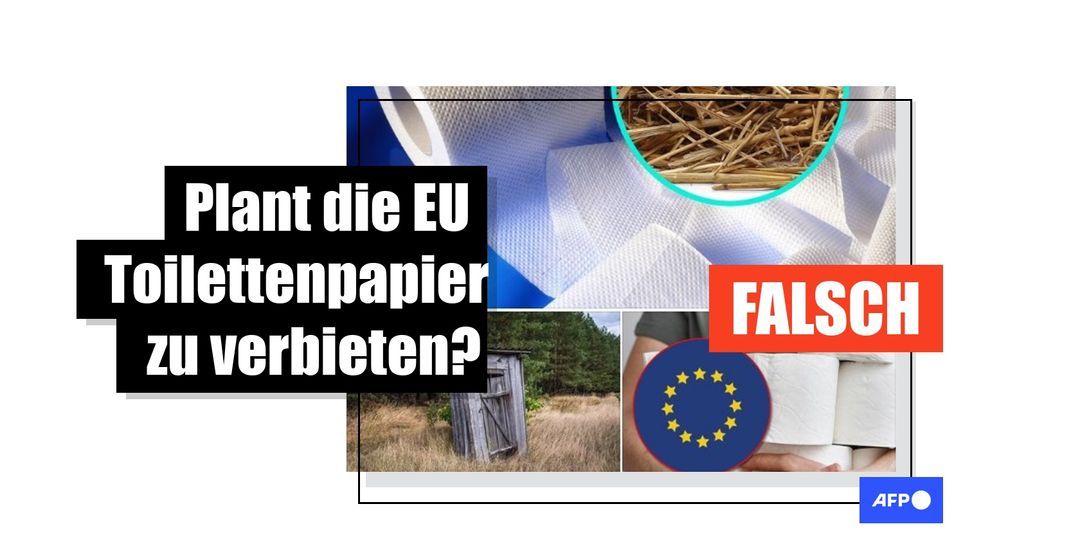 Nein, die EU plant kein Verbot von traditionellem Toilettenpapier