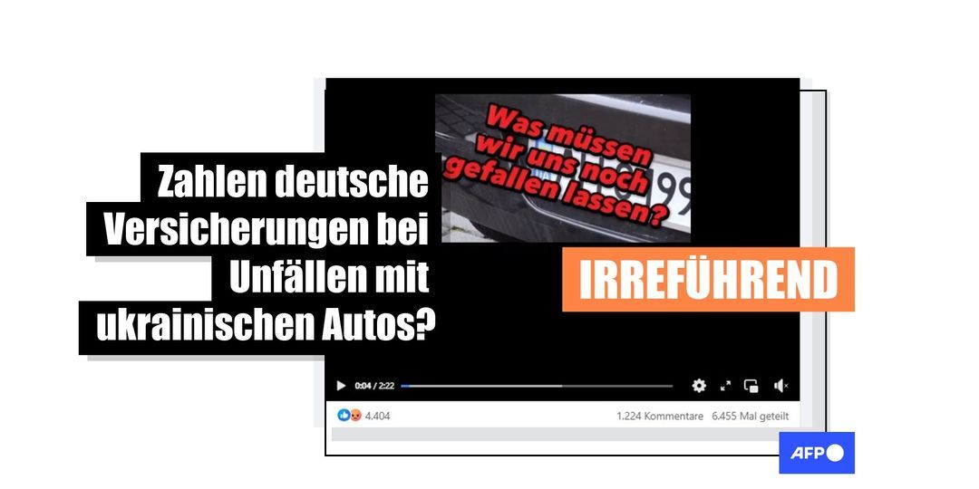 Verursachen Ukrainer Autounfälle in Deutschland, müssen ihre Versicherungen haften GADMO