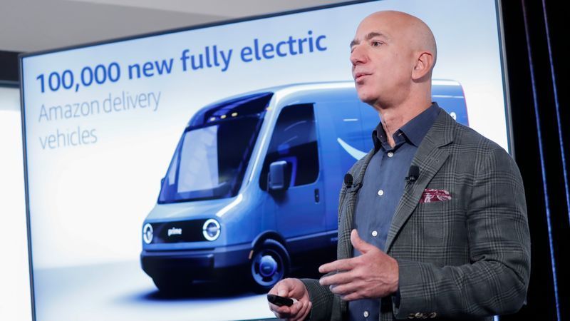 Versandhändler Amazon hält an Elektro-Lieferwagen fest - Featured image