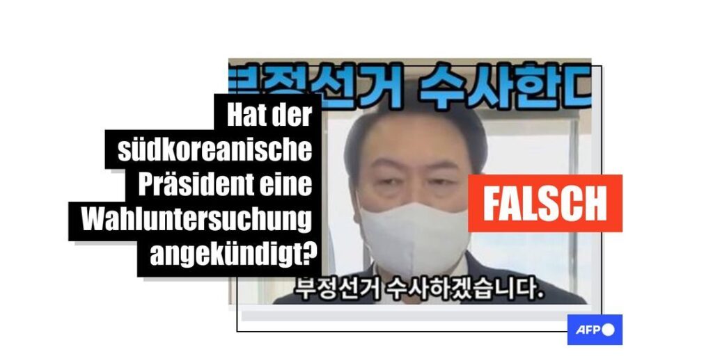 Aufnahme des südkoreanischen Präsidenten nutzt gefälschten Ton - Featured image
