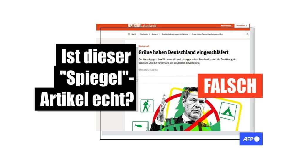 "Doppelgänger"-Kampagne verbreitet gefälschte "Spiegel"-Artikel und schaltet Werbung in sozialen Medien - Featured image