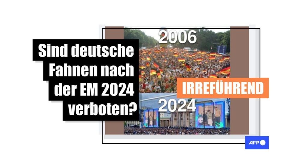 Deutschlandfahne mit Adler ist außerhalb der EM 2024 nur staatlichen Institutionen vorbehalten - Featured image