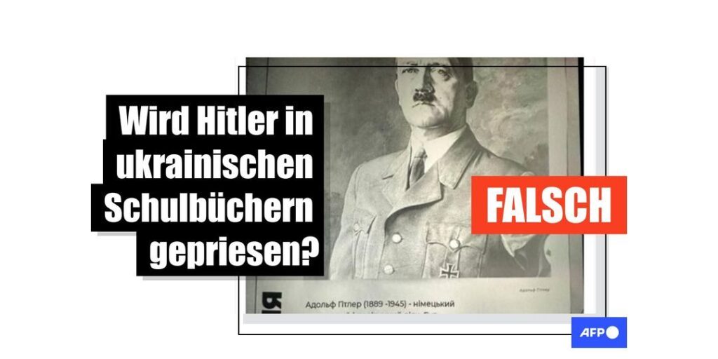 Ukrainische Schulbücher stellen Hitler als totalitären Besatzer dar - Featured image