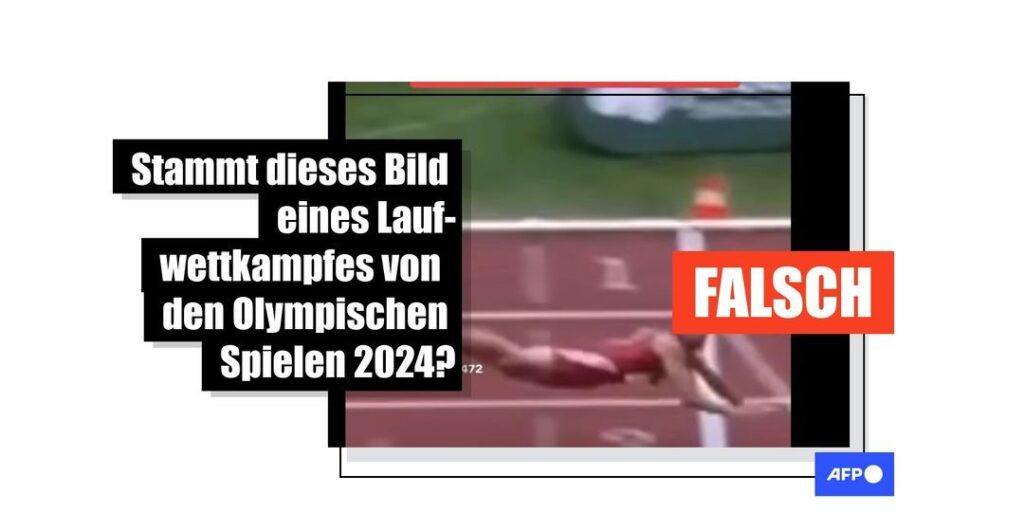 Dieses Video stammt aus Portugal aus dem Jahr 2022, nicht von den Olympischen Spielen 2024 in Paris - Featured image