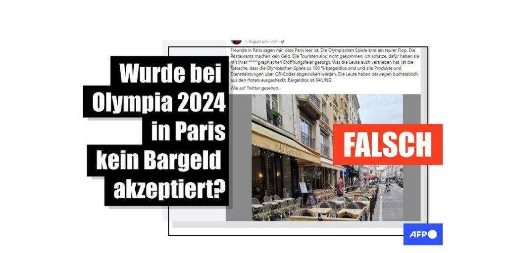 Das Publikum von Olympia 2024 in Paris konnte auch mit Bargeld bezahlen - Featured image