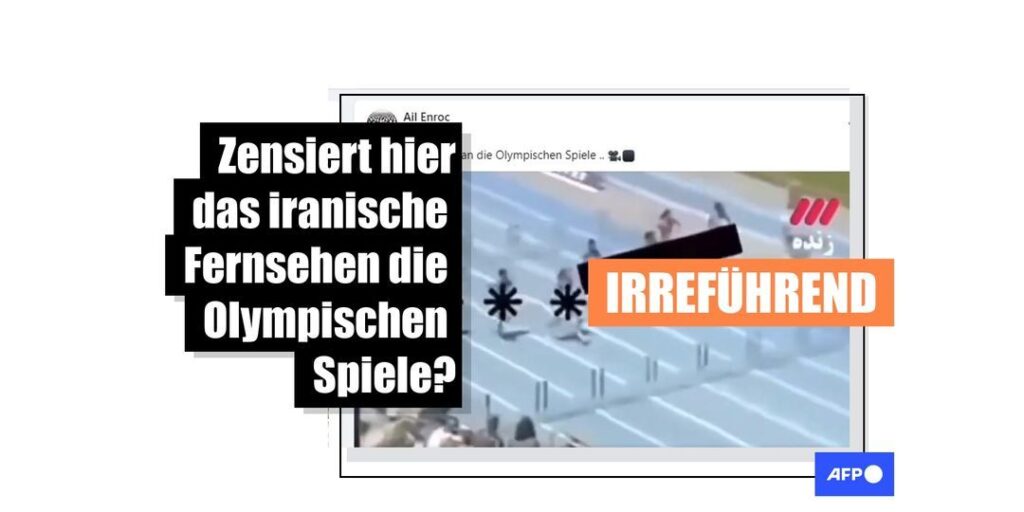 Dieses Video angeblicher Zensur der Olympischen Spiele im iranischen TV ist Satire - Featured image