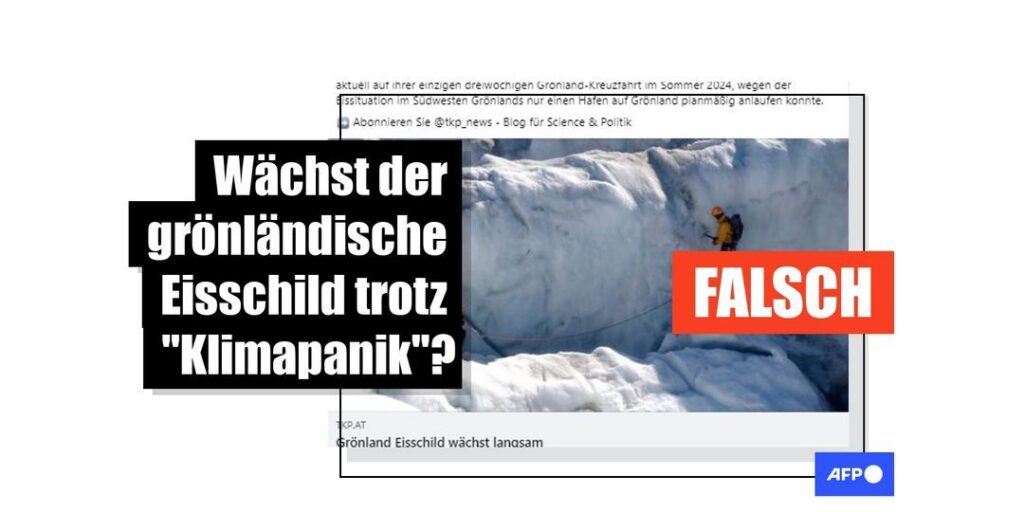 Das grönländische Eis wird seit Jahrzehnten weniger - Featured image