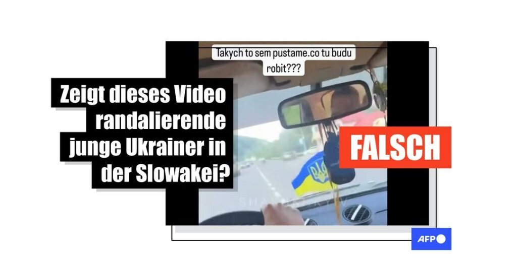 Dieses Video von rasenden Autofahrern wurde in der Ukraine und nicht in der Slowakei gedreht - Featured image