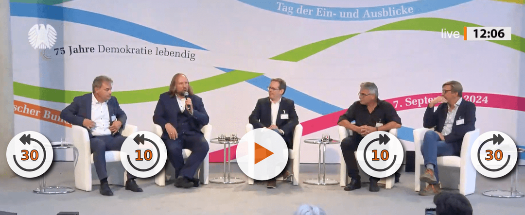 Podiumsdiskussion zum Tag der Ein- und Ausblicke 