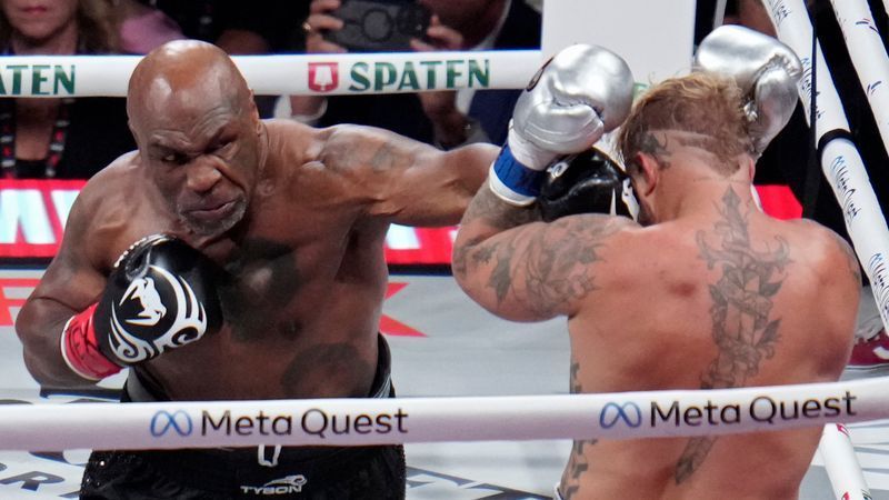 Bild von Mike Tyson mit Palästina-Flagge ist ein Fake