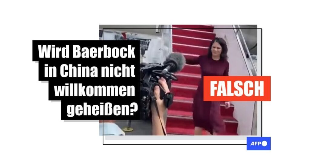 Altes Video zeigt Annalena Baerbock bei Malaysia-Besuch, nicht in China - Featured image