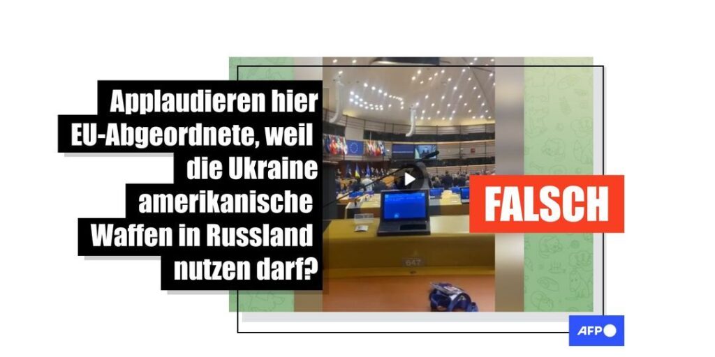 EU-Parlament applaudierte Selenskyj – nicht wegen der Nutzung von US-Raketen durch die Ukraine - Featured image