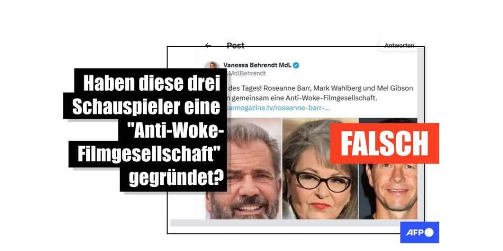 Meldung über angeblich gegründete "Anti-Woke-Filmgesellschaft" ist Satire - Featured image