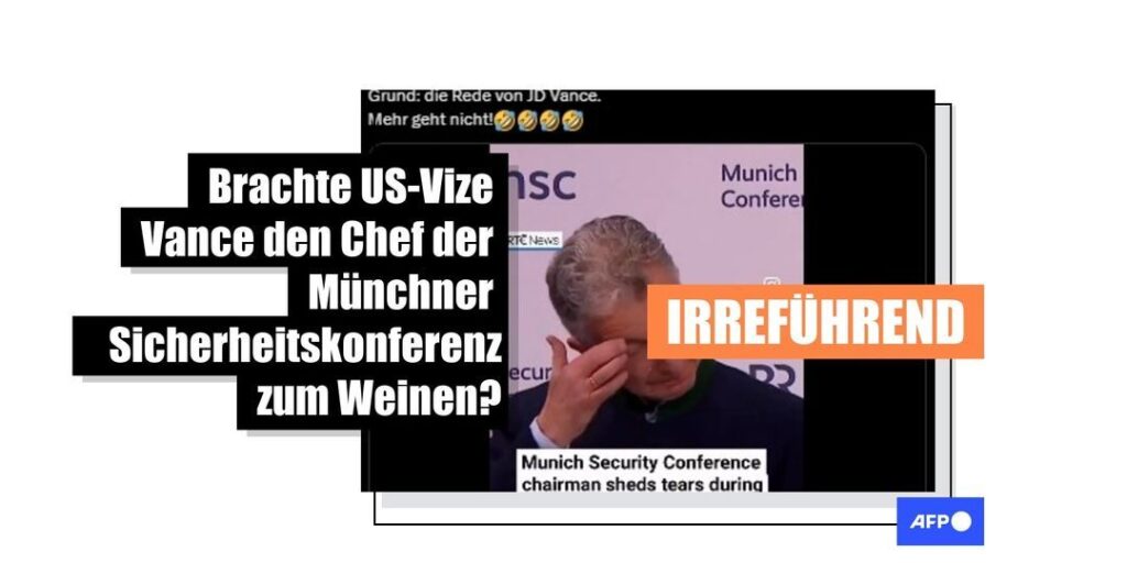 Dieses Video von der Münchner Sicherheitskonferenz wurde irreführend geschnitten - Featured image