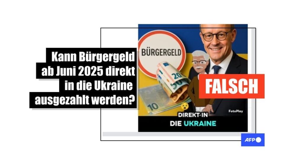 Bürgergeld wird nicht ab Juni 2025 direkt in die Ukraine überwiesen - Featured image