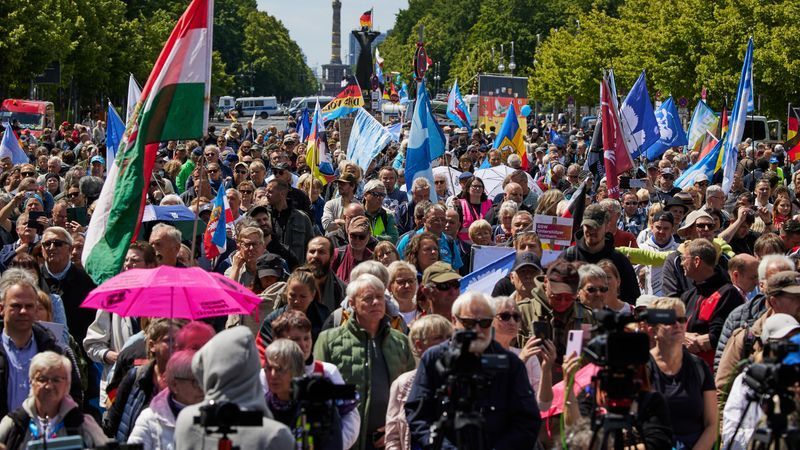 Demonstration in Berlin hatte laut Polizei rund 850 Teilnehmer - Featured image