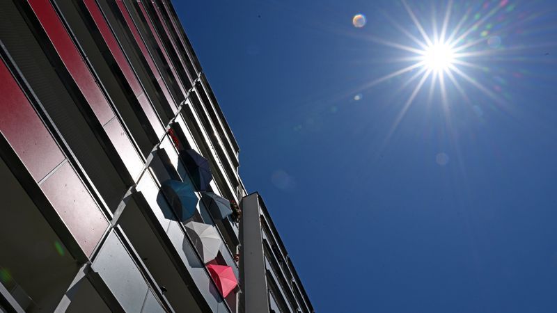Wetterkarte in den «Tagesthemen» war in üblicher Form zu sehen