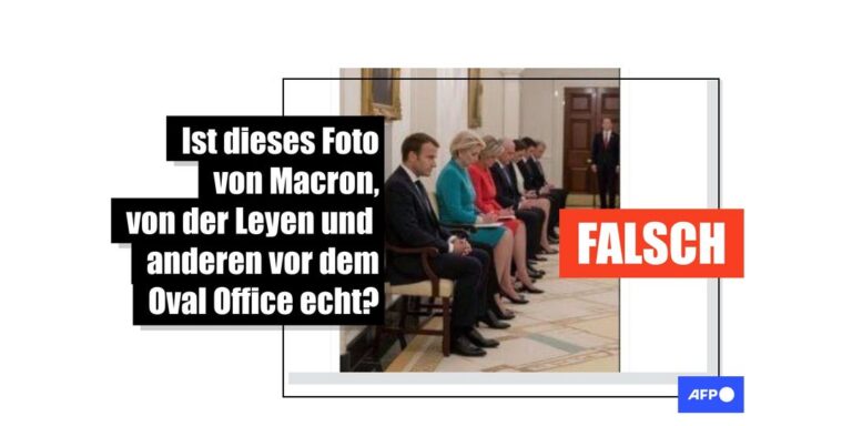 Bild von europäischen Staatschefs vor dem Oval Office ist KI-generiert - Featured image