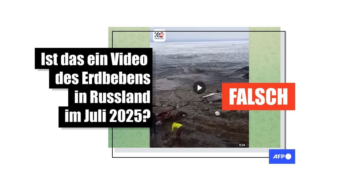 Altes Video von Tsunami in Grönland wird als aktuelle Aufnahme aus Russland geteilt