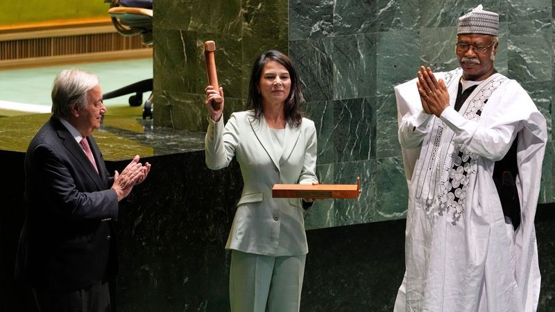 Annalena Baerbock ist neue Präsidentin der UN-Vollversammlung