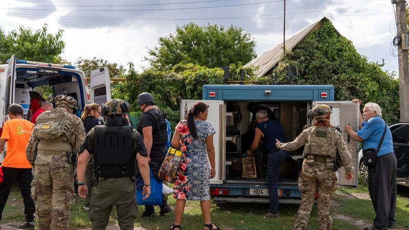 Bei Telegram verbreitetes Foto zeigt nur Ausschnitt der Zerstörung in ukrainischem Dorf - Featured image