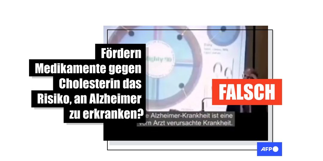 Nein, Cholesterinsenker fördern nicht das Alzheimer-Risiko