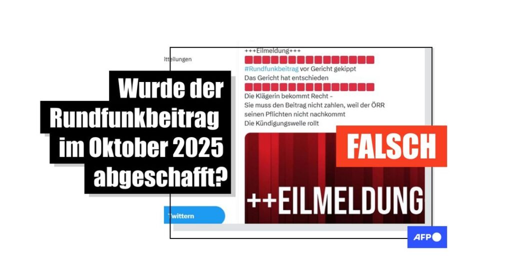 Gericht "kippte" Gebühr nicht: Klägerin muss Rundfunkbeitrag weiter zahlen - Featured image