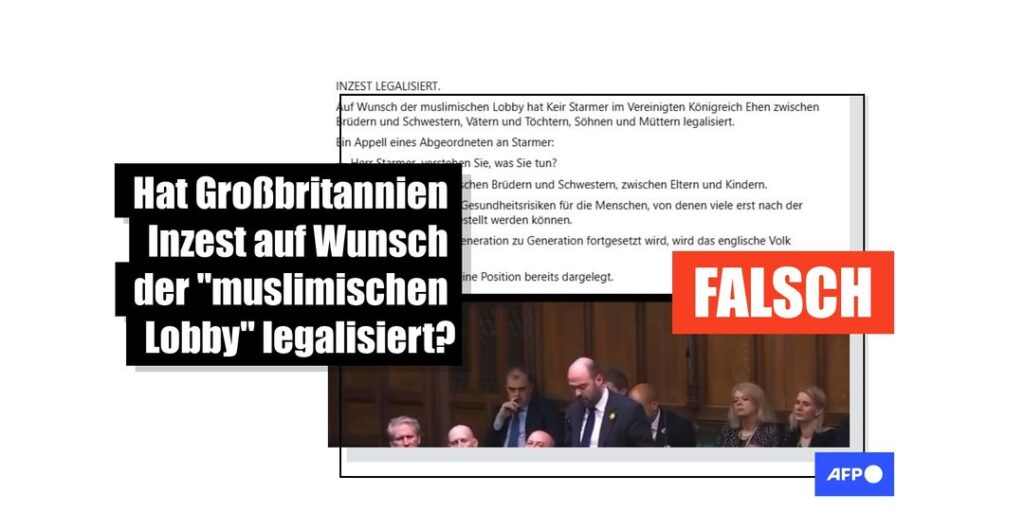 Entgegen Online-Behauptungen wurde Inzest im Vereinigten Königreich nicht legalisiert - Featured image
