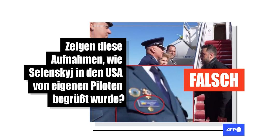 Bei Landung in den USA: Selenskyj auch von US-Beamtinnen und Beamten begrüßt