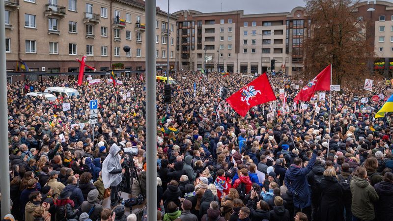 Litauer protestieren gegen Änderung des Rundfunkgesetzes - Featured image