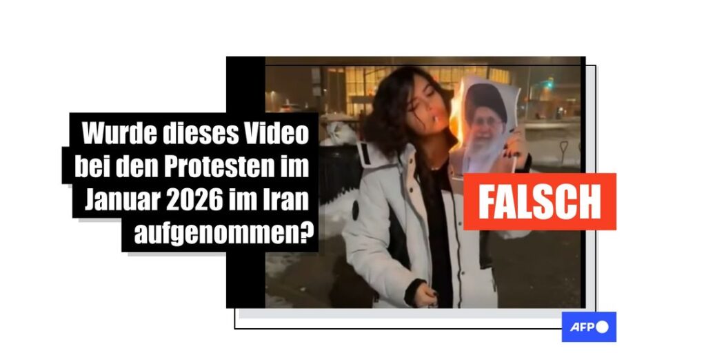 Iranerin zündet Zigarette an Chamenei-Foto an: Virale Aufnahme stammt aus Kanada - Featured image