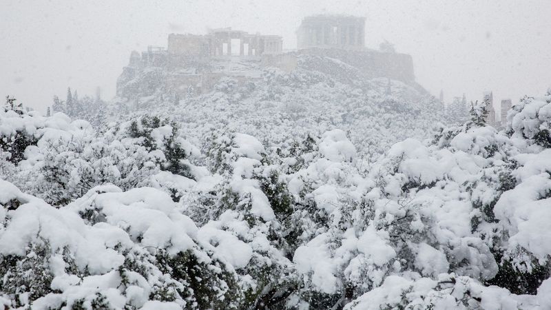 Video von Schnee auf der Akropolis ist mehrere Jahre alt - Featured image