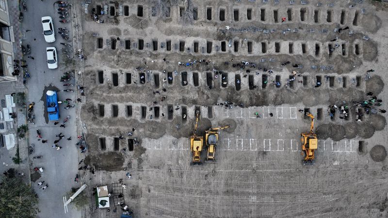 Luftbild zeigt Gräber im Iran, nicht in Indonesien - Featured image