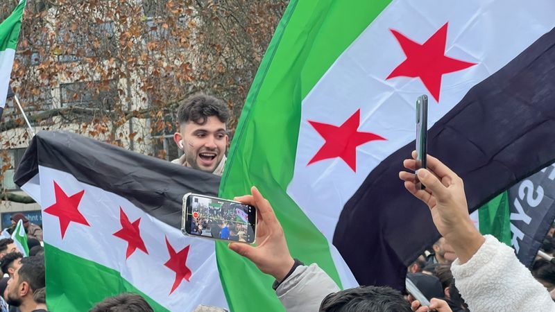 Video von syrischer Demonstration in Berlin-Kreuzberg nicht aktuell - Featured image