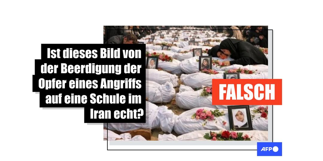 Dieses Bild von Mädchenleichen nach einem Angriff auf eine iranische Schule ist KI-generiert - Featured image