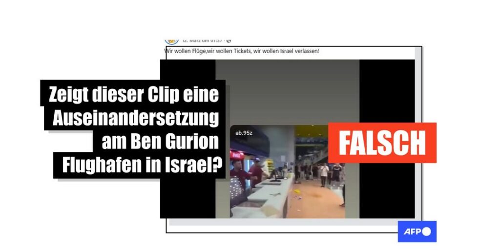 Nahost-Krieg: Keine Ausschreitungen am Flughafen in Tel Aviv, sondern Jugendgewalt in Jerusalem 2025 - Featured image