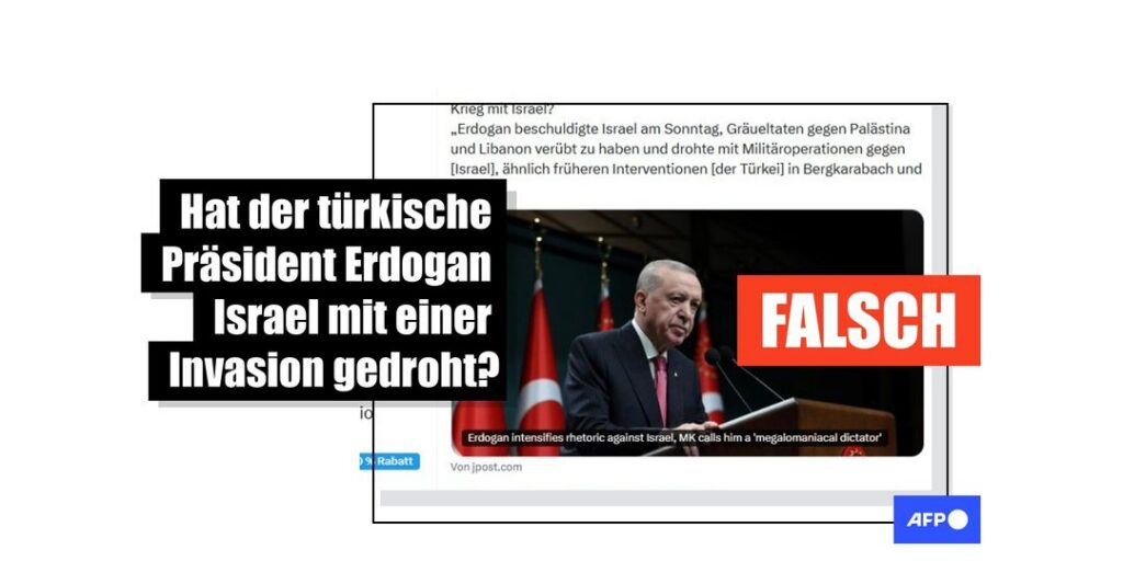 Waffenruhe in Nahost: Aussagen des türkischen Präsidenten zu Israel stammen aus früherem Kontext - Featured image