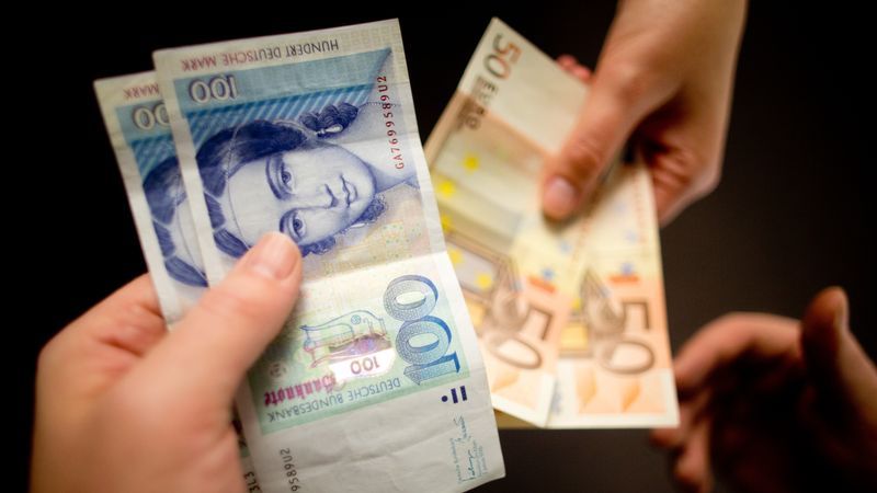 Verkürzter Vergleich von D-Mark und Euro - und falsche Zahlen - Featured image